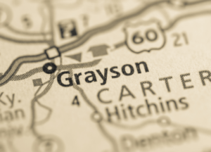 Grayson Kentucky on map